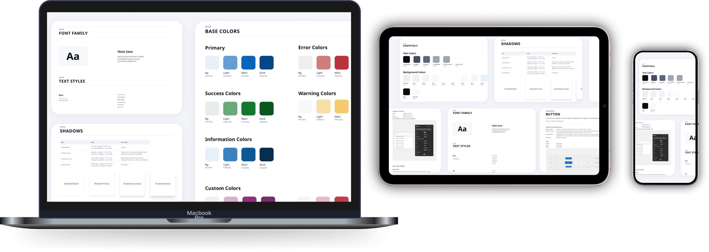 Wiser design system — implementation across devices